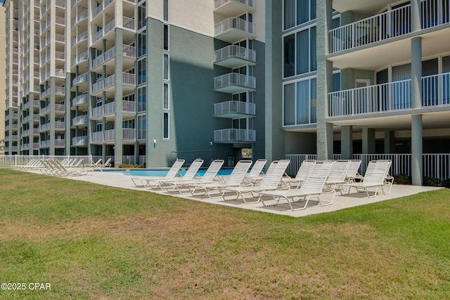 10509 Front Beach Rd Unit 1300E, Panama City Beach, FL 32407 - view of property with a community pool