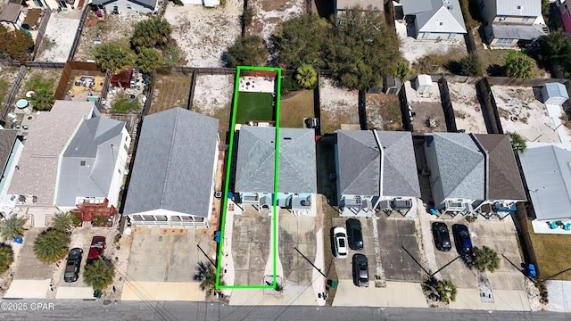 birds eye view of property featuring a residential view