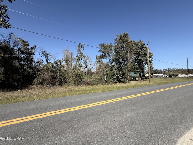 view of road