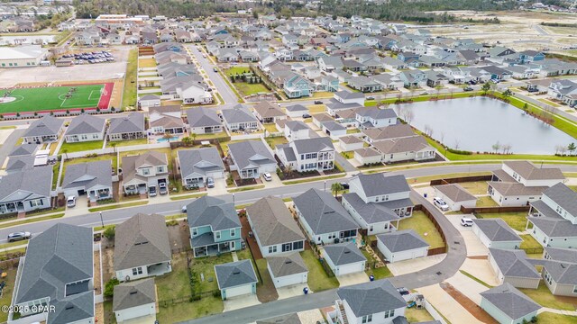 2009 Calamint St, Panama City, FL 32405 - aerial view of property's location with a large body of water and nearby suburban area