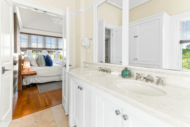 239 Sand Oaks Cir, Santa Rosa Beach, FL 32459 - bathroom with a wealth of natural light, ensuite bathroom, and a sink