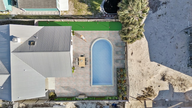 drone / aerial view