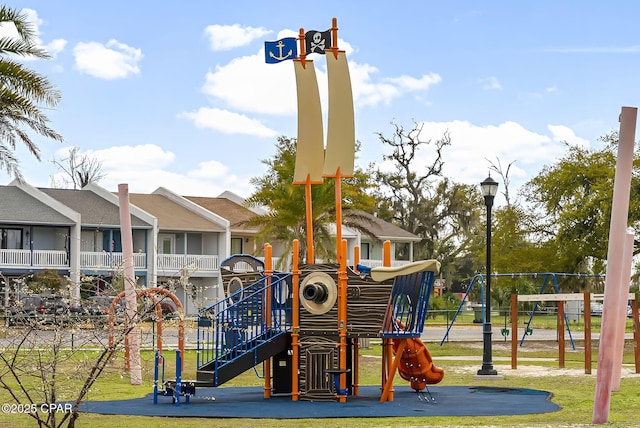 view of community playground