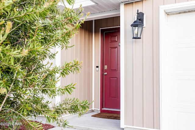 view of property entrance