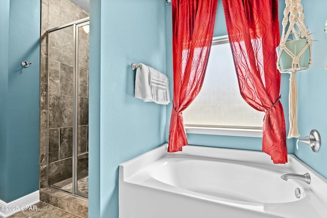 116 Lake Merial Blvd, Panama City, FL 32409 - full bath with a shower stall and a bath
