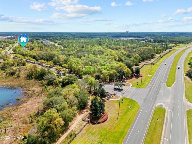 116 Lake Merial Blvd, Panama City, FL 32409 - bird's eye view of a highway and a forest