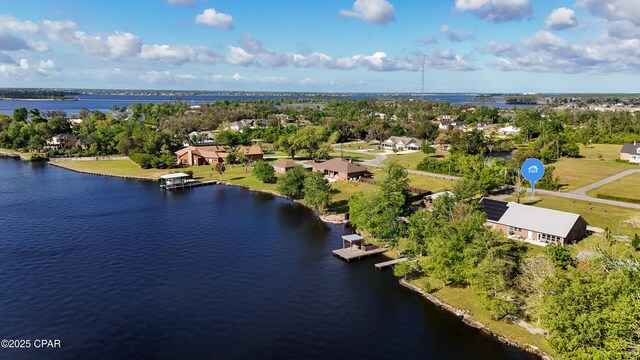 7224 Resota Ln, Panama City, FL 32409 - aerial view with a water view