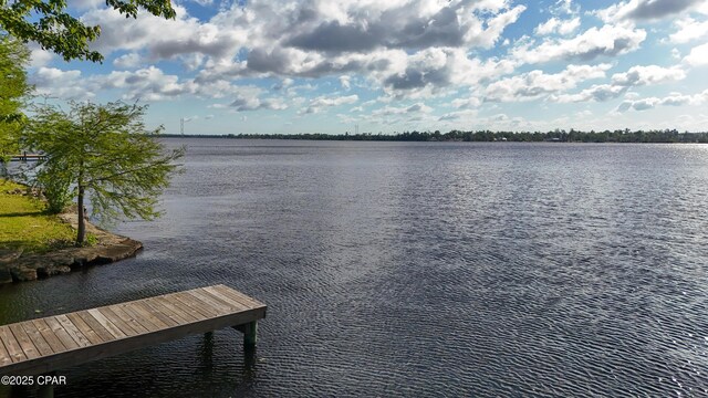 7224 Resota Ln, Panama City, FL 32409 - view of dock with a water view