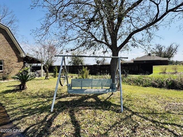 7224 Resota Ln, Panama City, FL 32409 - view of yard featuring fence