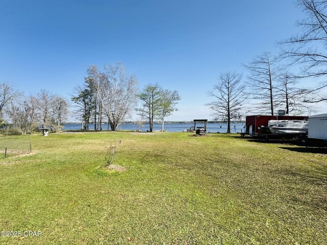 7224 Resota Ln, Panama City, FL 32409 - view of yard with a water view