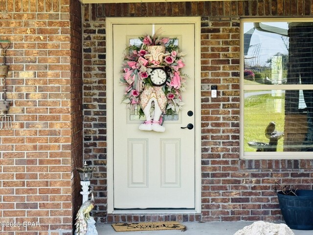 7224 Resota Ln, Panama City, FL 32409 - view of exterior entry with brick siding