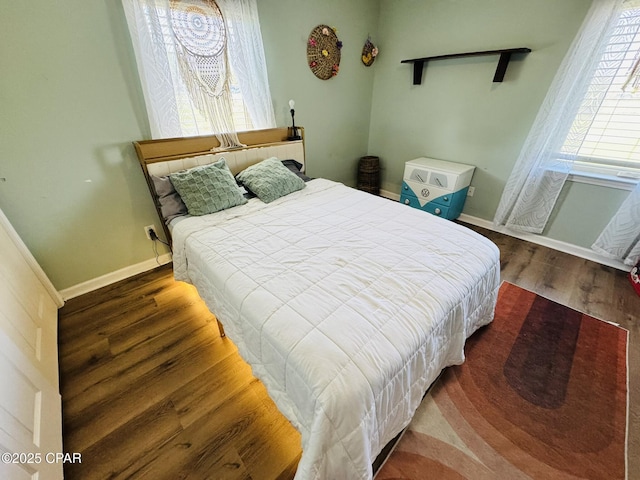 7224 Resota Ln, Panama City, FL 32409 - bedroom with wood finished floors and baseboards