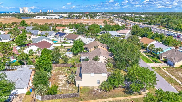 107 Summerwood Dr, Panama City Beach, FL 32413 - aerial perspective of suburban area