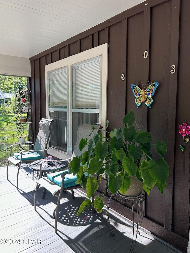 603 W Kansas Ave, Bonifay, FL 32425 - view of wooden deck