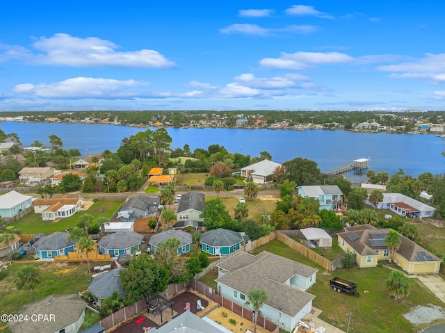 5408 Lagoon Way Unit 5, Panama City, FL 32408 - aerial view featuring a residential view and a water view