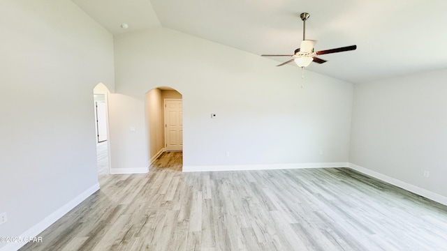 1209 Seafoam St, Panama City, FL 32404 - empty room featuring wood finished floors and baseboards