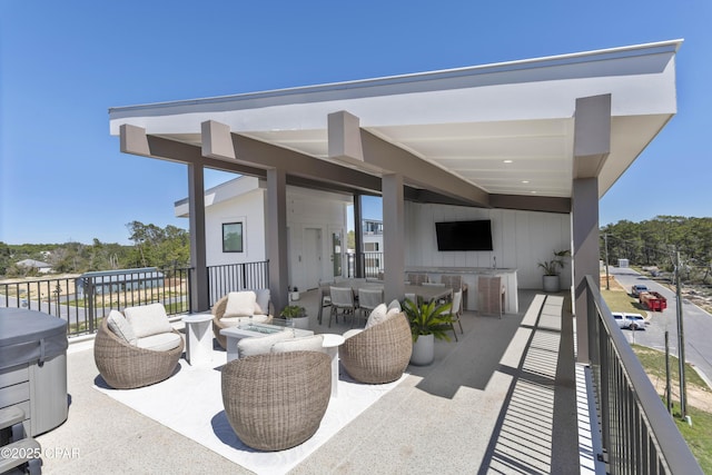 17 Woodland Dr, Santa Rosa Beach, FL 32459 - view of patio / terrace with outdoor dining area