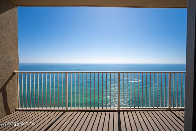 16819 Front Beach Rd Unit 2903, Panama City Beach, FL 32413 - balcony with a water view