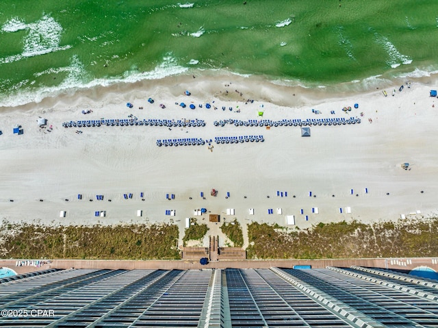 16819 Front Beach Rd Unit 2903, Panama City Beach, FL 32413 - birds eye view of property featuring a beach view and a water view