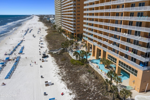 17739 Front Beach Rd Unit 1204W, Panama City Beach, FL 32413 - bird's eye view of a pool area