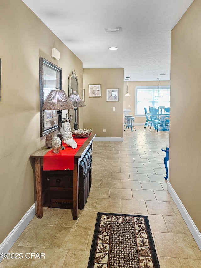4439 Bylsma Cir, Panama City, FL 32404 - hall featuring baseboards