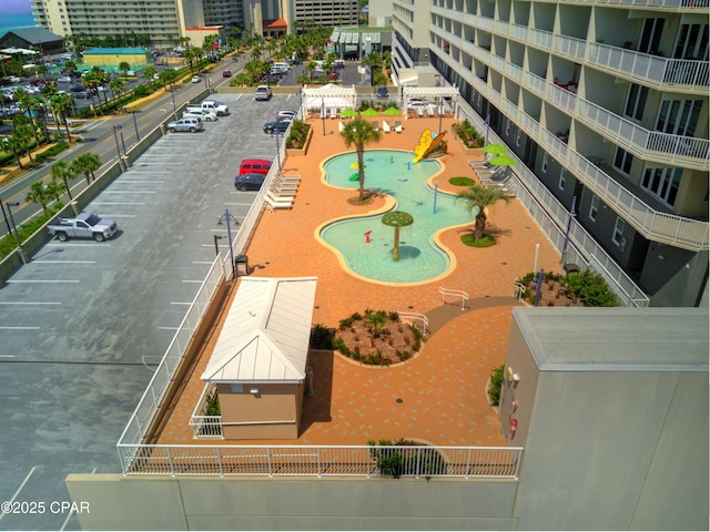 9860 S Thomas Dr Unit 2111, Panama City Beach, FL 32408 - view of urban area with a pool area