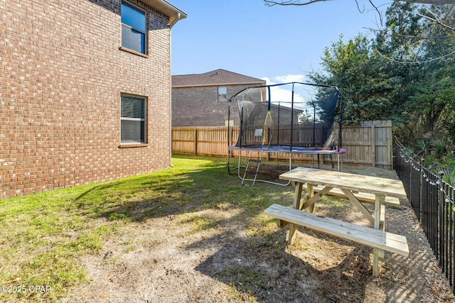 1527 Wateroak Dr, Lynn Haven, FL 32444 - view of yard featuring a trampoline