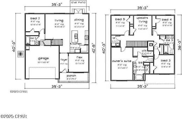 1527 Wateroak Dr, Lynn Haven, FL 32444 - floor plan / room layout