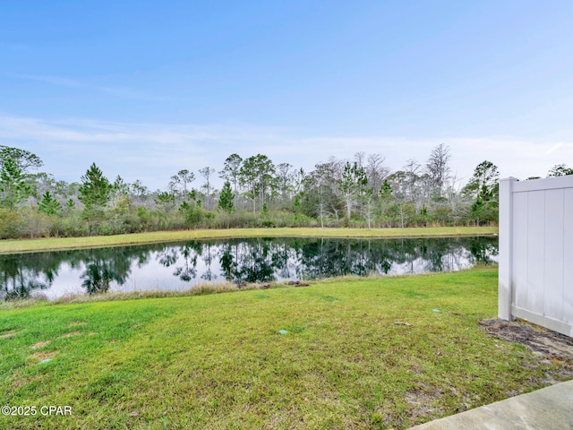 property view of water