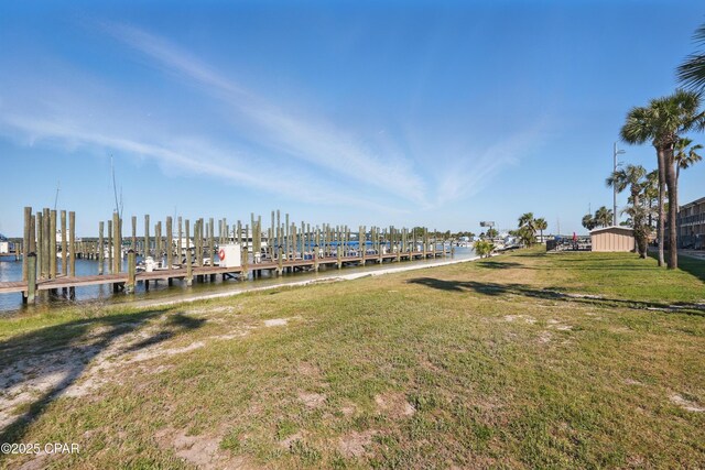 5505 Sun Harbor Rd Unit 143, Panama City, FL 32401 - exterior space featuring a water view