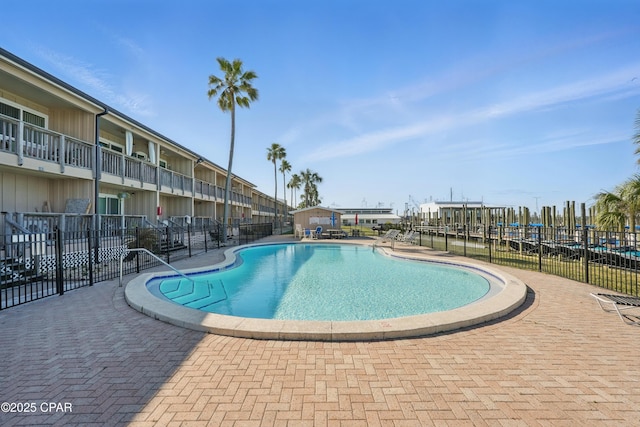 5505 Sun Harbor Rd Unit 143, Panama City, FL 32401 - pool with a patio and fence
