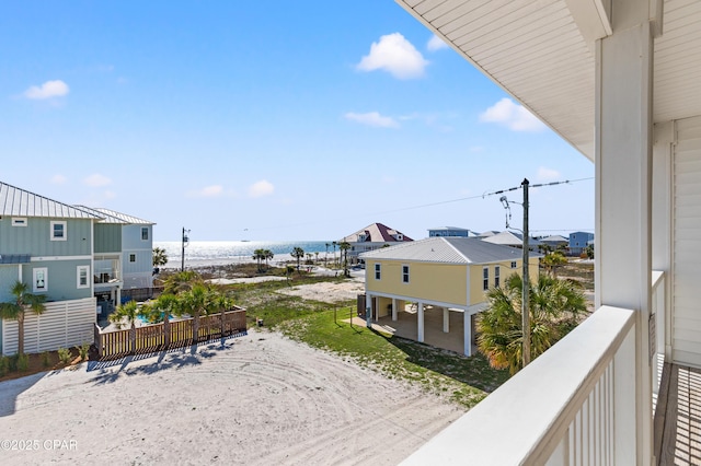 2501 Highway 98 C C, Mexico Beach, FL 32456 - view of balcony
