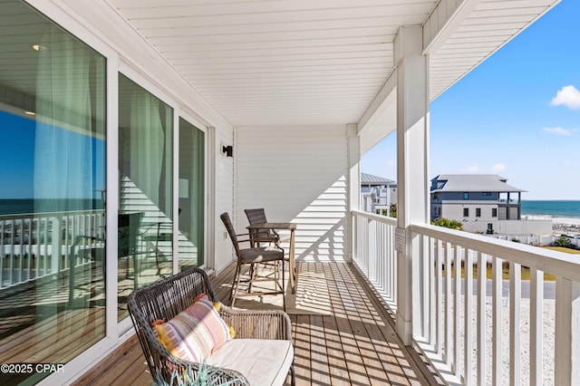 2501 Highway 98 C C, Mexico Beach, FL 32456 - balcony featuring a water view
