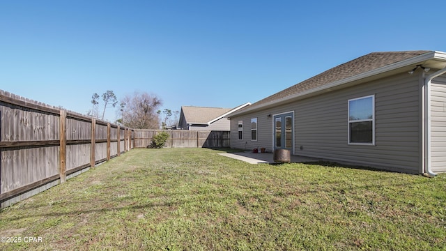 5301 Alexander Ln, Panama City, FL 32404 - view of yard featuring a fenced backyard and a patio
