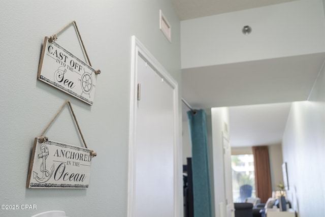 9900 S Thomas Dr Unit 425, Panama City, FL 32408 - hallway with visible vents