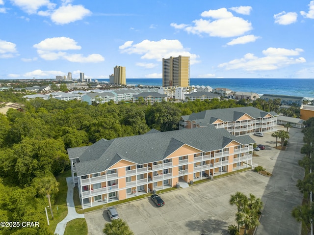 17690 Front Beach Rd Unit D307, Panama City Beach, FL 32413 - birds eye view of property with a water view