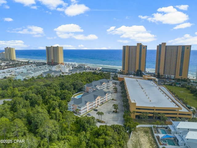 17690 Front Beach Rd Unit D307, Panama City Beach, FL 32413 - bird's eye view with a water view and a view of city