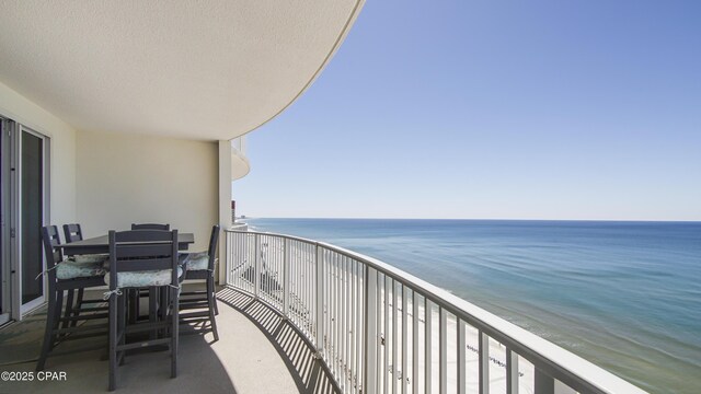 10519 Front Beach Rd Unit 1904B, Panama City Beach, FL 32407 - balcony with a water view