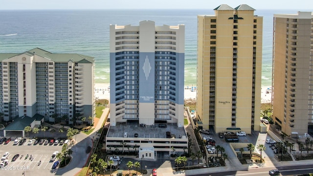 10519 Front Beach Rd Unit 1904B, Panama City Beach, FL 32407 - view of building exterior with a water view