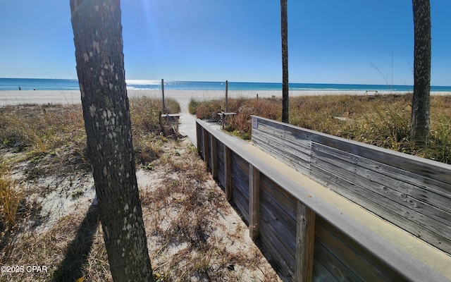 7205 Thomas Dr Unit E706, Panama City, FL 32408 - view of community with view of water and beach