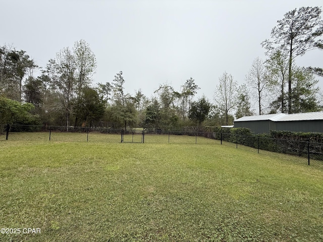 2557 Woods View Dr, Marianna, FL 32446 - view of yard with fence