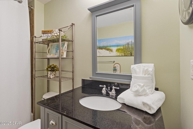 16701 Front Beach Rd Unit 1803, Panama City Beach, FL 32413 - full bathroom featuring toilet and vanity