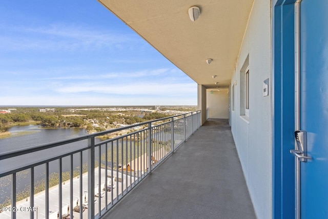 16701 Front Beach Rd Unit 1803, Panama City Beach, FL 32413 - balcony featuring a water view