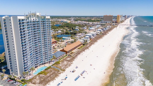 16701 Front Beach Rd Unit 1803, Panama City Beach, FL 32413 - aerial view of apartment complex / building and waterfront with a beach