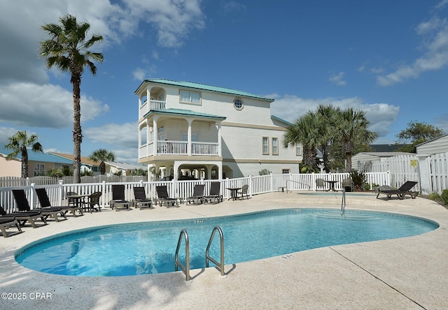 17878 Front Beach Rd Unit B2, Panama City Beach, FL 32413 - pool featuring a patio and fence