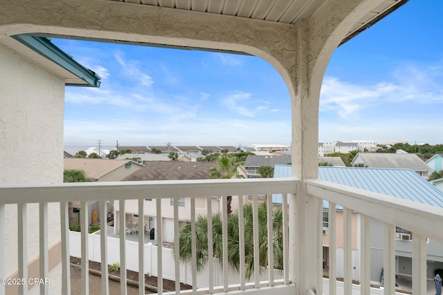 17878 Front Beach Rd Unit B2, Panama City Beach, FL 32413 - balcony featuring a residential view