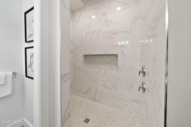314 Tanaga St, Panama City Beach, FL 32413 - full bath featuring a marble finish shower