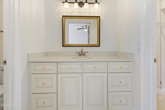 1606 Belmont Blvd, Lynn Haven, FL 32444 - bathroom with vanity and toilet