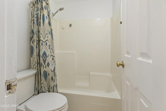 1606 Belmont Blvd, Lynn Haven, FL 32444 - full bathroom featuring toilet and shower / tub combo