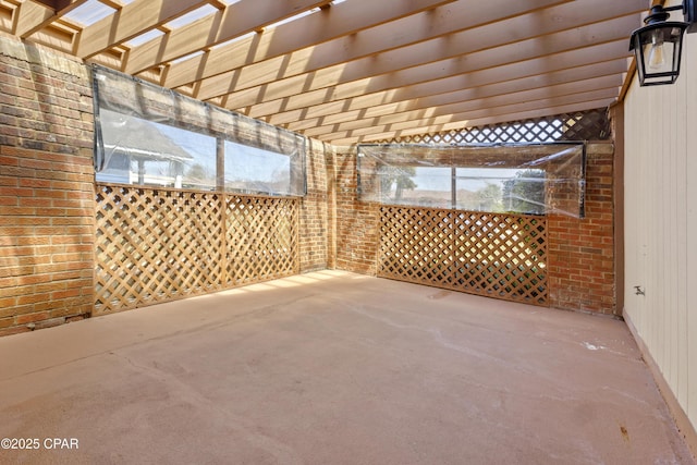 1606 Belmont Blvd, Lynn Haven, FL 32444 - view of patio featuring a pergola